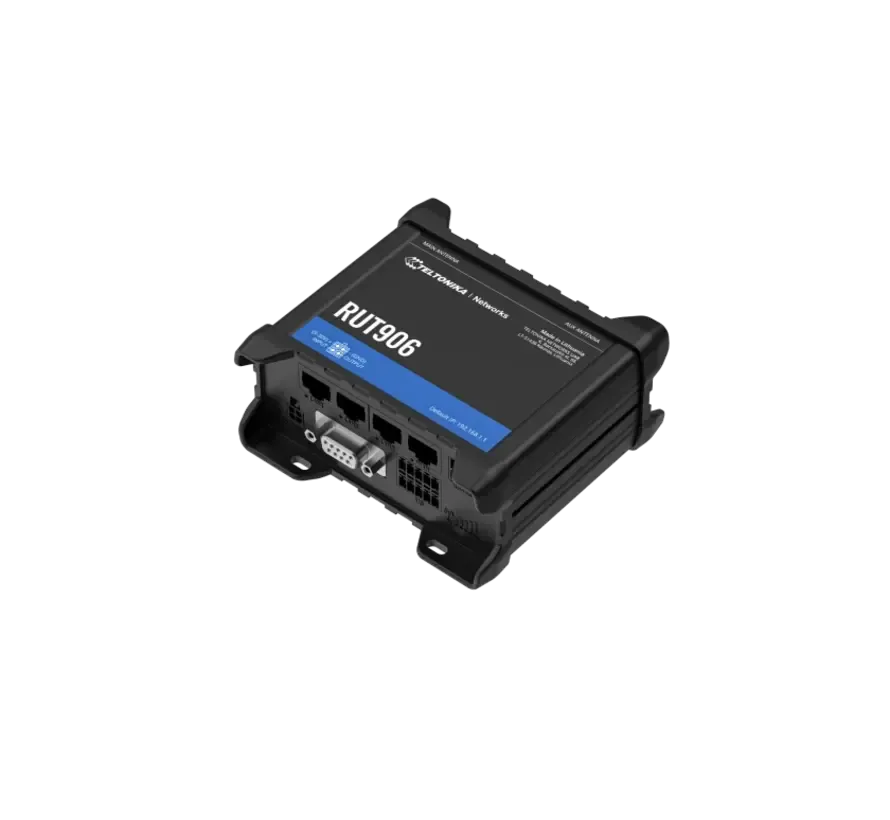RUT906 Industriekeller 4G LTE Router mit RS232/RS485