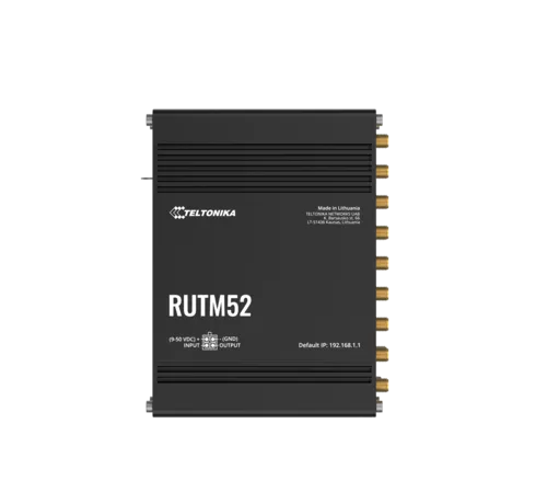 Teltonika  RUTM52 Dual-5G-Router mit eSIM-Unterstützung