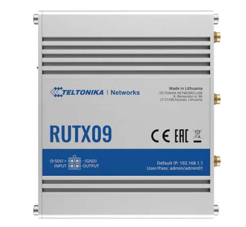 Teltonika  RUTX09 CAT6 4G LTE router