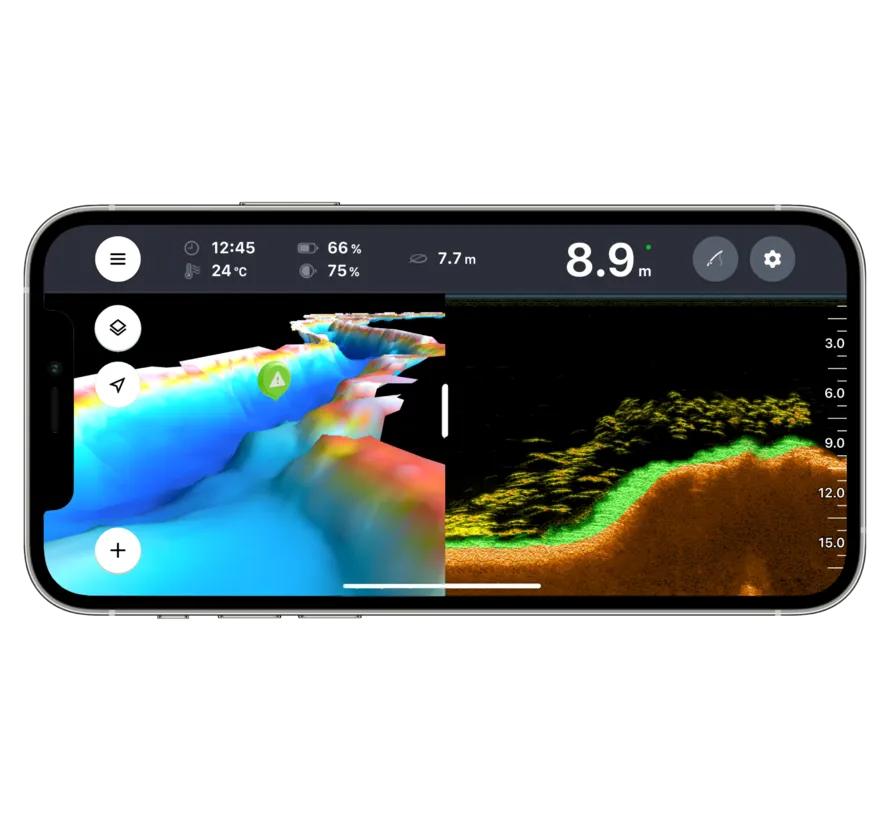 Chirp+ 3 fishfinder mit GPS und WiFi