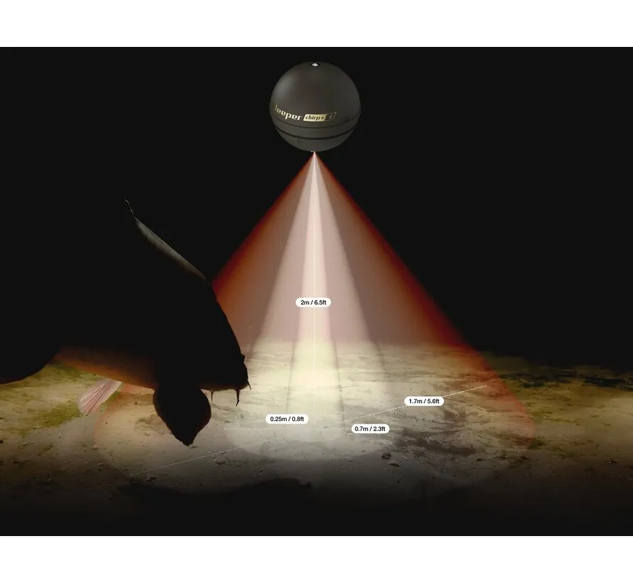 Chirp+ 3 fishfinder mit GPS und WiFi