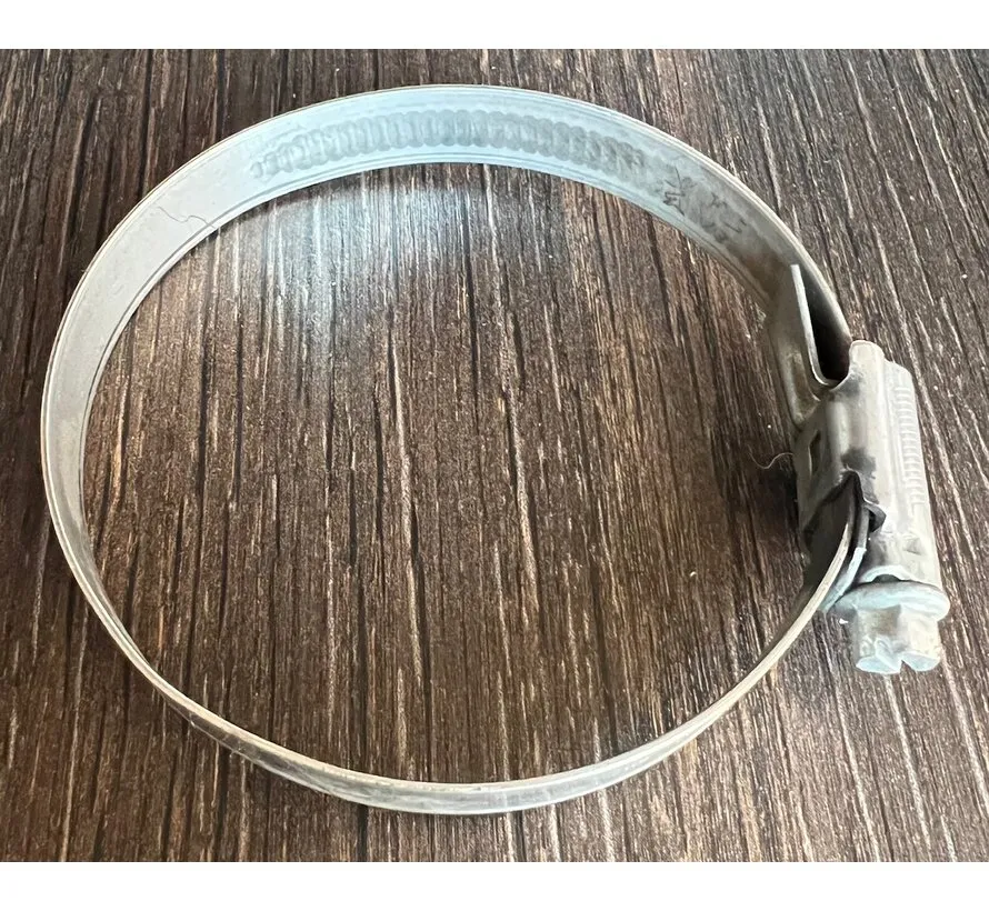 Edelstahlschlauchschelle 60–80 mm für maritime Schlauchverbindungen
