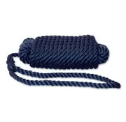 Hollex Festmacherseil Navy 10mm, 3 Litzen, Länge Seil 10 Meter