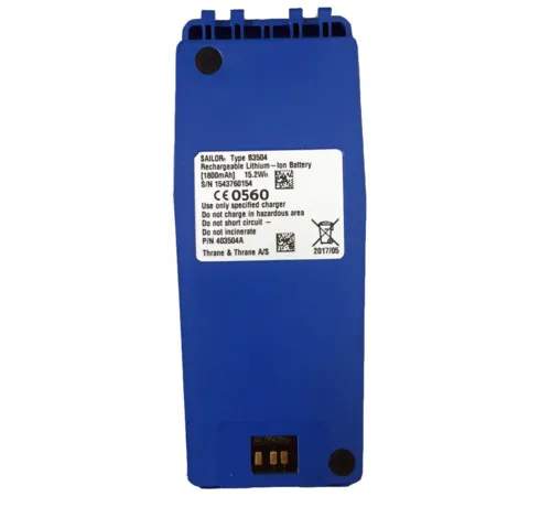 Cobham B3504 Li-Ion Batterij, ATEX, 1800mAh