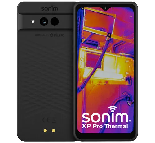 Sonim  XP Pro Thermal 5G rugged smartphone with FLIR thermal camera