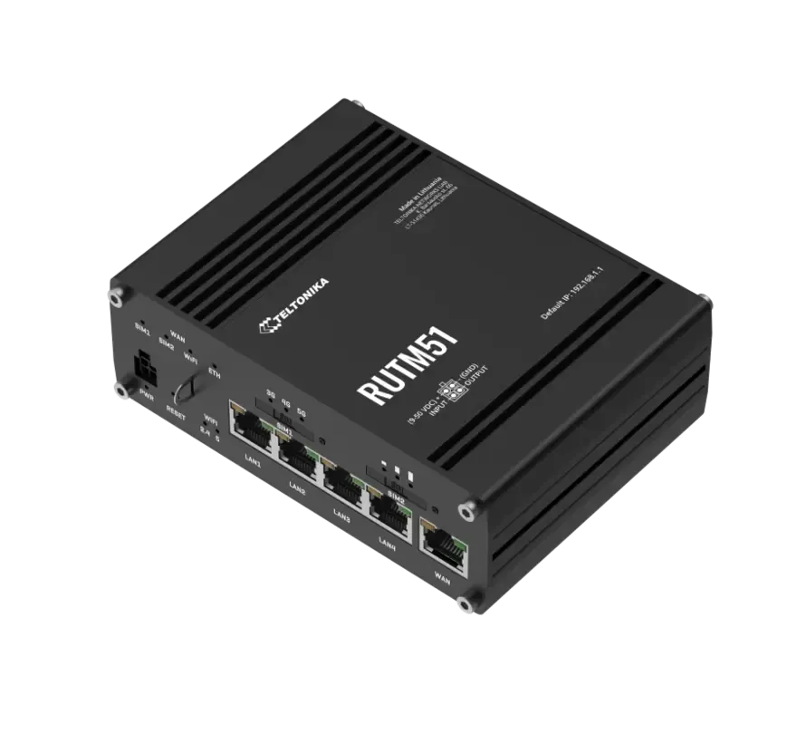 RUTM51 dual-SIM 5G router