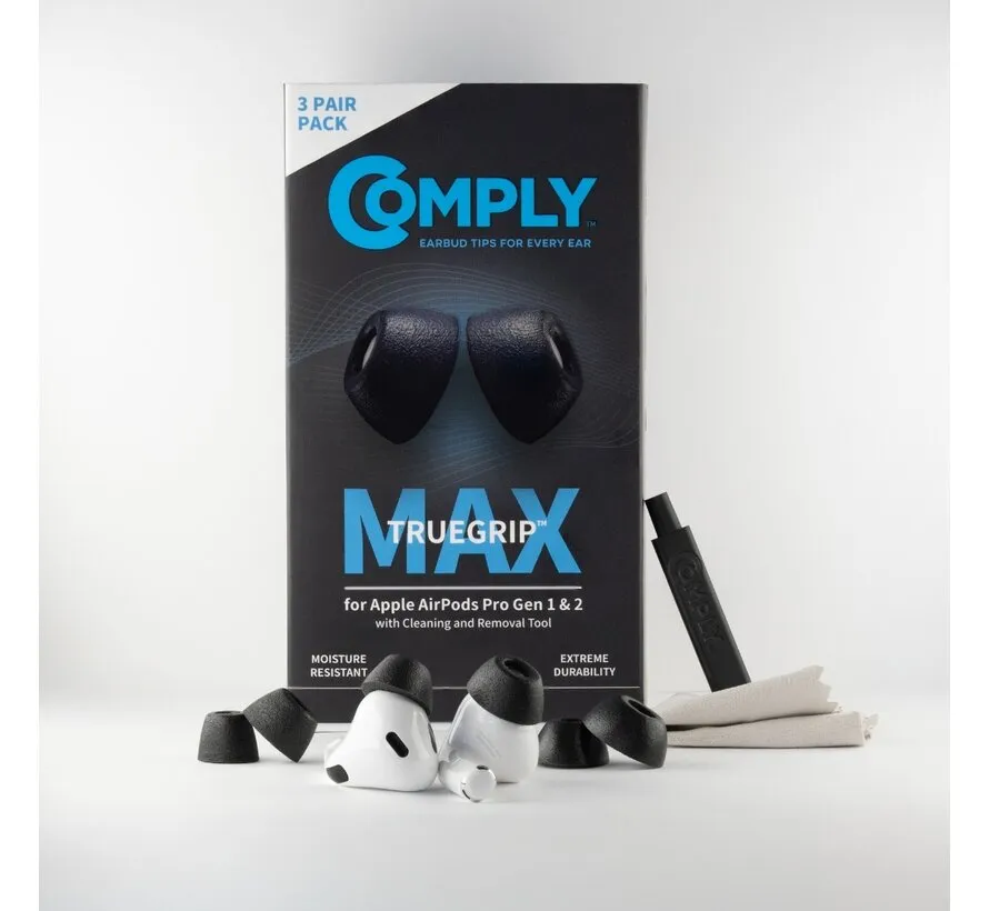TrueGrip Max for AirPods Pro gen1 &2
