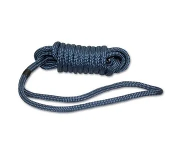 Hollex Landfest Navy 10 mm, 16 Stränge, Länge  Seil 4 Meter