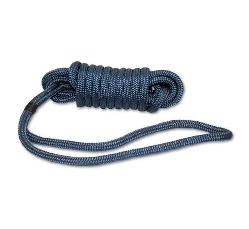 Hollex Landfest Navy 10 mm, 16 Stränge, Länge  Seil 4 Meter