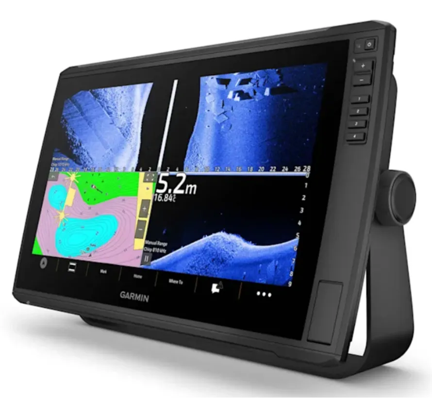 ECHOMAP Ultra 2 16" chartplotter with and without transducer