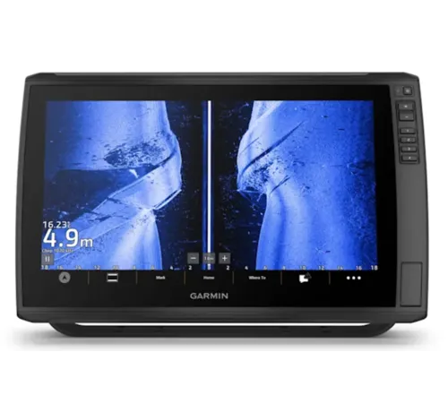 Garmin ECHOMAP Ultra 2 16" chartplotter with and without transducer