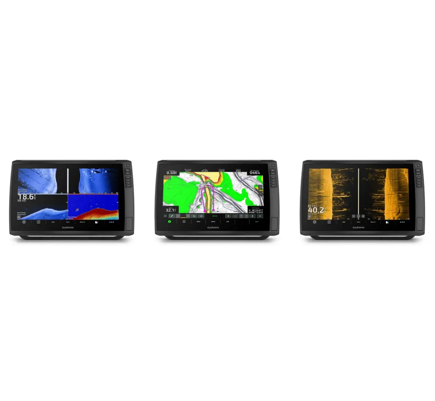 ECHOMAP Ultra 2 16" chartplotter with and without transducer