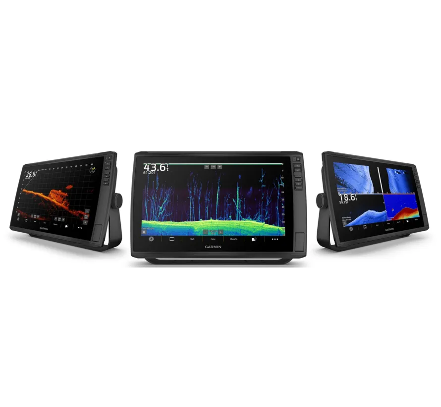 ECHOMAP Ultra 2 16" chartplotter with and without transducer