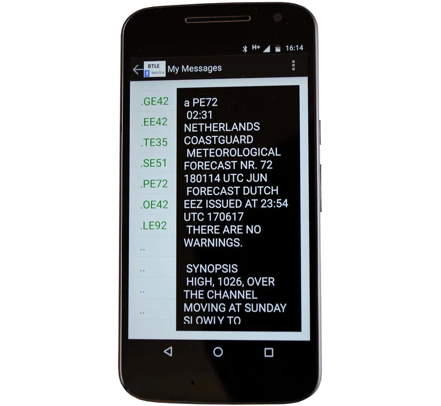 Navtex BT-3 black box met antenne