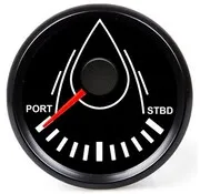 Hollex Rudder position sensor black 9-32V ø52mm