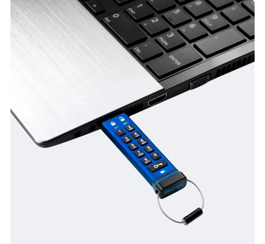 DatAshur Pro USB3 256-bit secure USB Stick in 4, 8, 16, 32, 64, 128 or 256GB