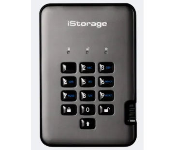 iStorage DiskAshur PRO2 256-bit externe harddisk 500GB, 1, 2, 3, 4 of 5TB opslag