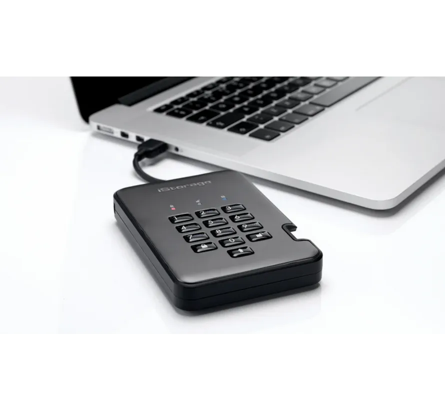 DiskAshur PRO2 256-bit externe Festplatte 500GB, 1, 2, 3, 4 oder 5TB Speicher