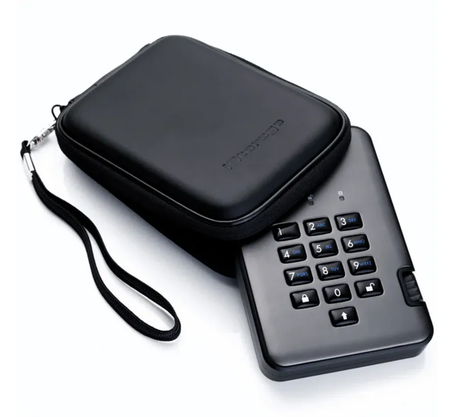 DiskAshur PRO2 256-bit externe Festplatte 500GB, 1, 2, 3, 4 oder 5TB Speicher