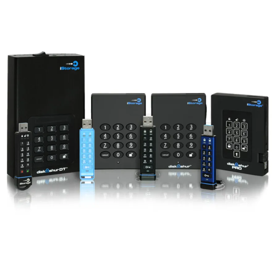 DatAshur BT USB3 256-bit beveiligd USB stick  in  16GB, 32GB, 64GB of 128GB