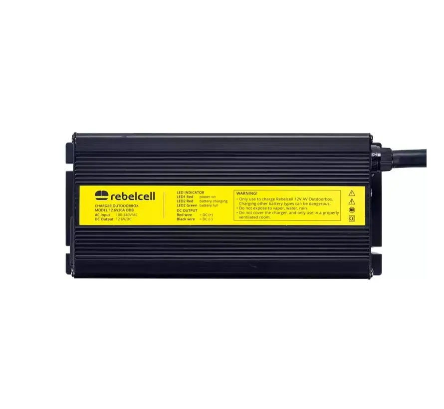 12.6V20A Lithium acculader Outdoorbox