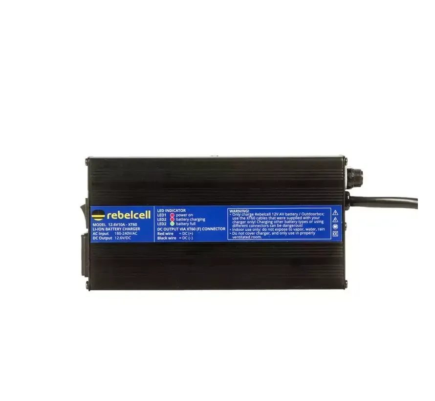 12.6V10A Lithium Outdoorbox acculader