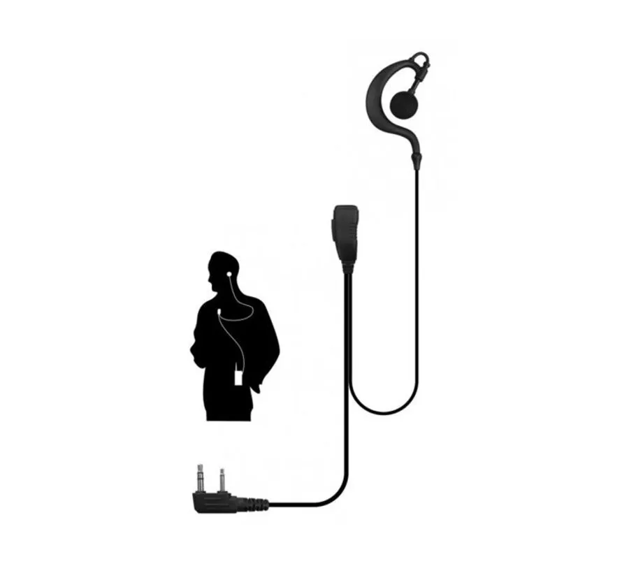 ECH1040-K1 G-earpiece for Kenwood TK-3701D