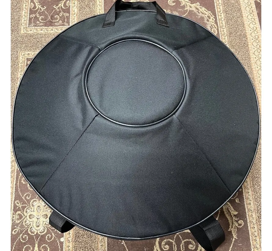 Handpan Drum, 10 Töne, Stahl, Größe 56 cm, 22 Zoll, inklusive Aufbewahrungstasche