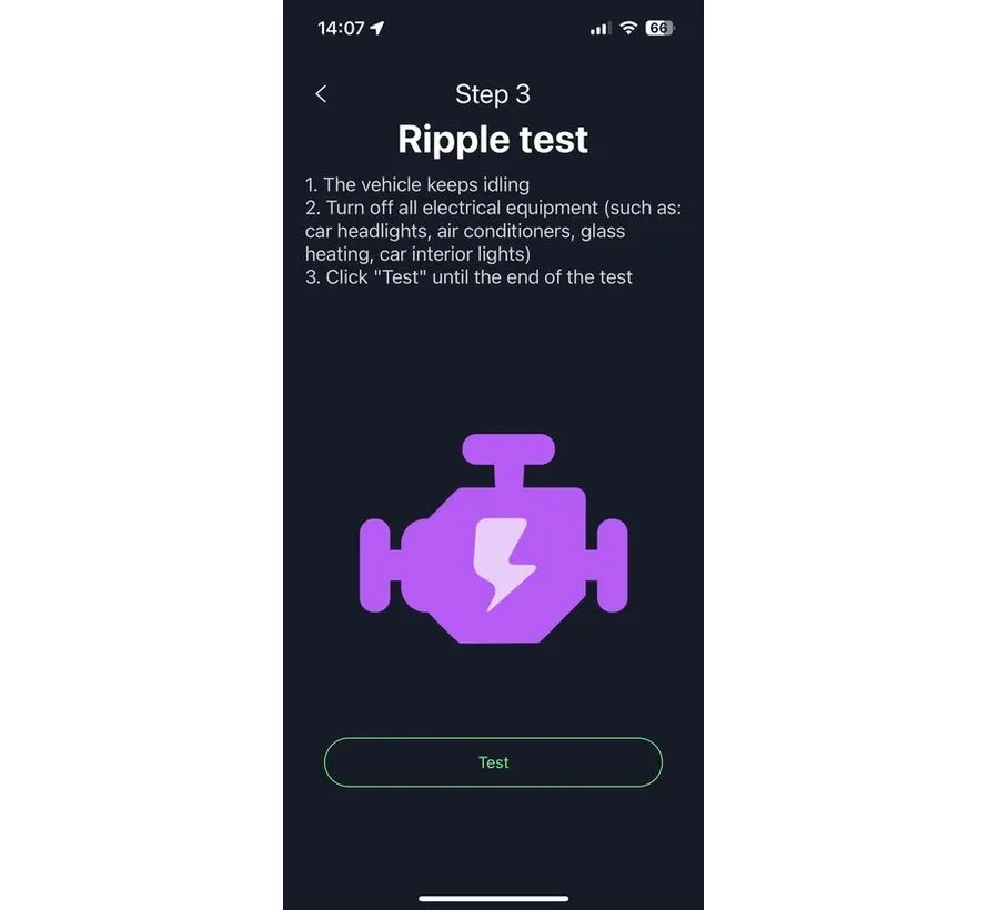 BM200 Bluetooth-Batterietester 6–20 V DC