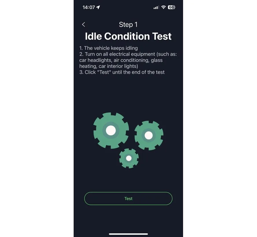 BM200 Bluetooth Accutester 6-20V DC