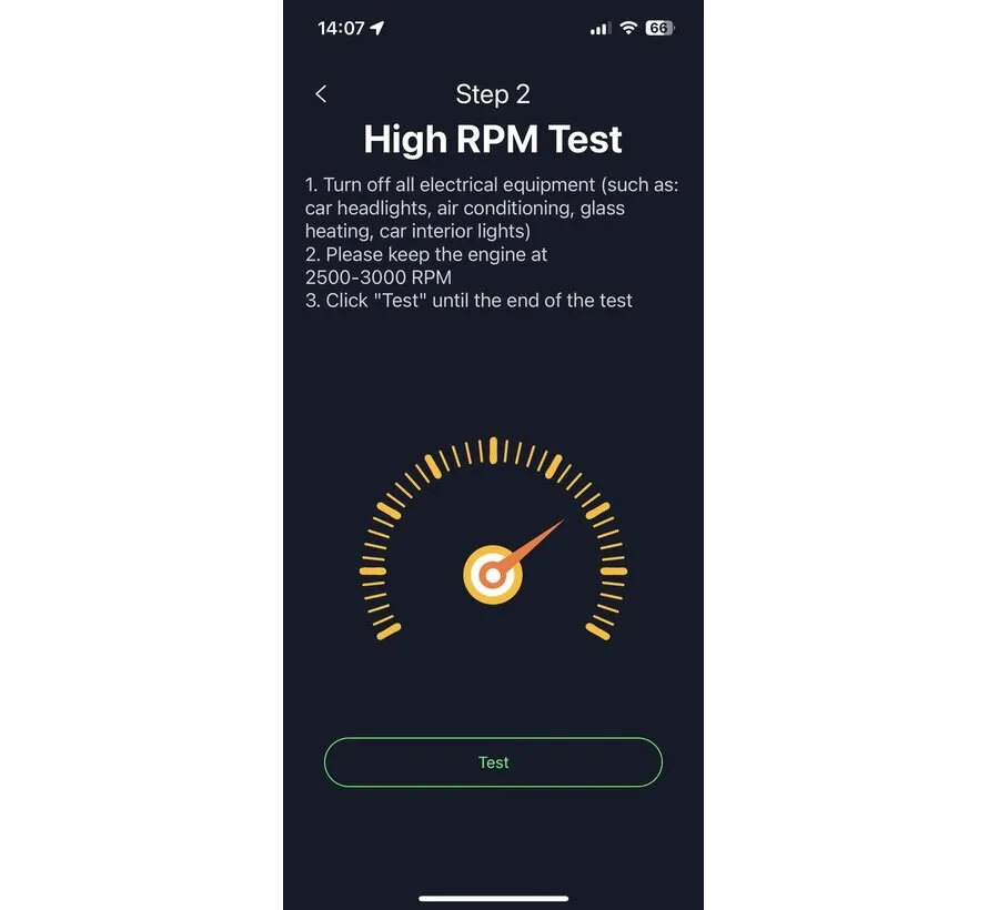 BM200 Bluetooth Accutester 6-20V DC