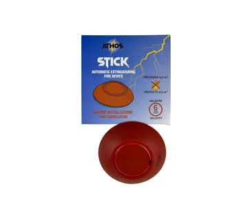 Athos Stick - Automatische Aerosol-Markenbluse für Flaschen und Wohnmobile, 6 Jahre alt