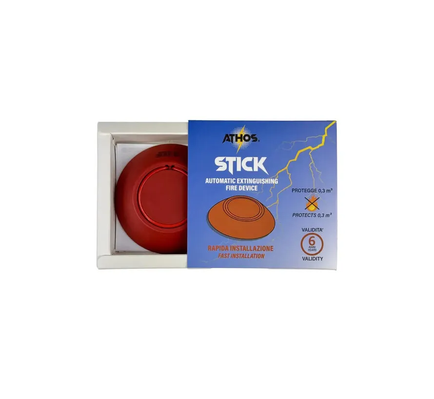 Stick - Automatic Aerosol Fire Extinguisher for Boats and RVs, 6 Years Trusted