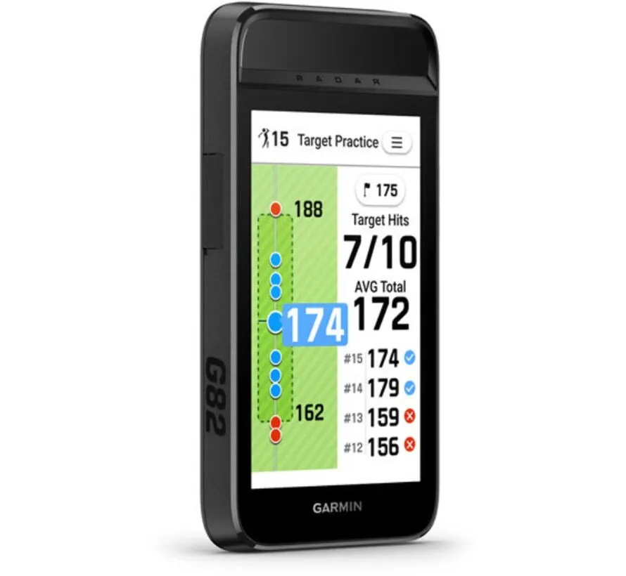 Approach G82 – Premium golf GPS handheld with integrated launch monitor and 5" touchscreen