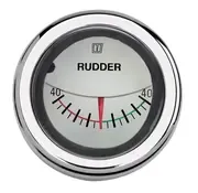 Vetus Roerstandindicator wit 52 mm