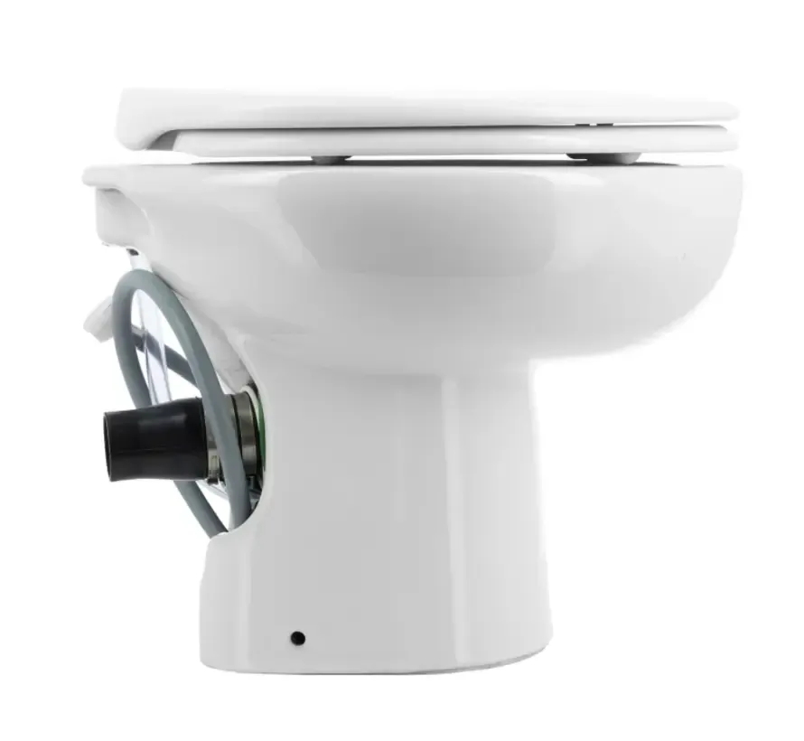 WCPS electric marine toilet with rocker switch