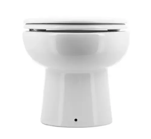 Vetus WCPS electric marine toilet with rocker switch