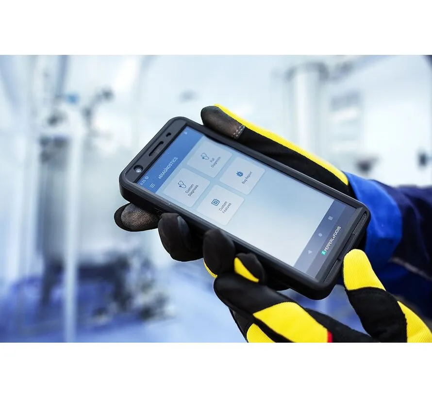 intrinsically safe 5G smartphone with camera for Zone 1/21 and Div 1