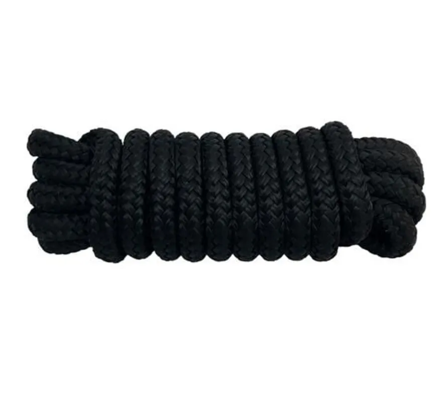 Fender line PP 16 braided black 10 mm 1.5 m with eye, set of 2