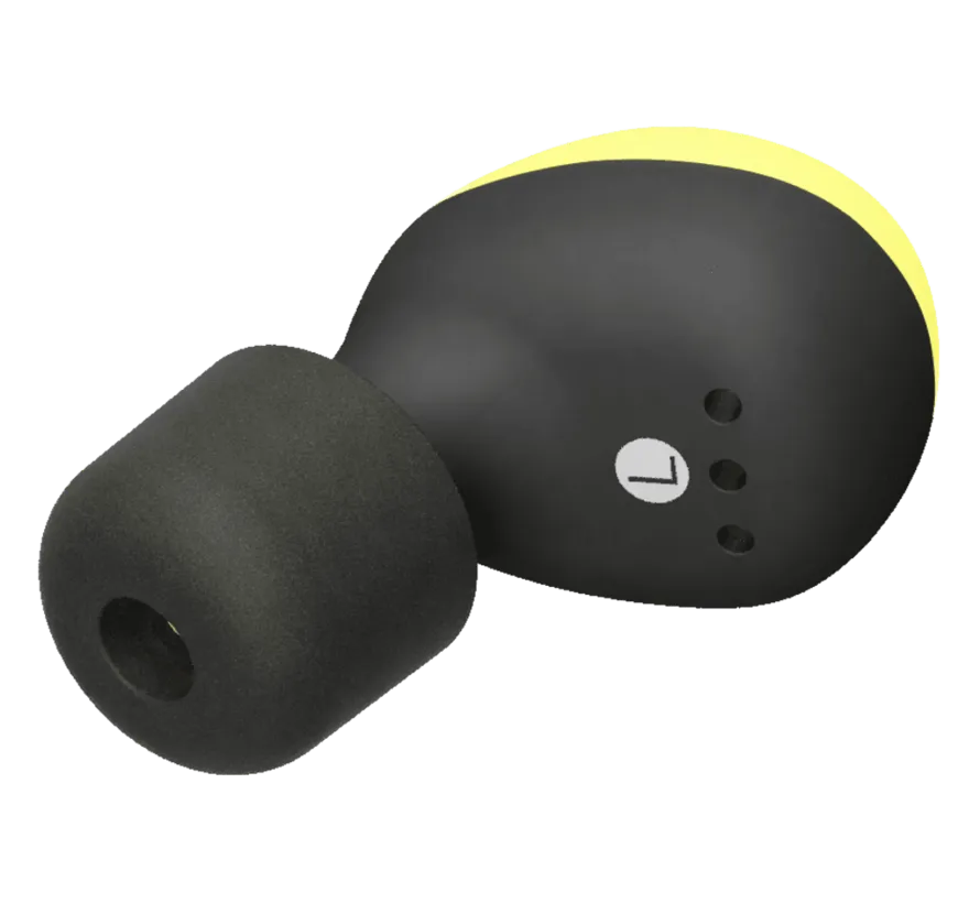 FREE 2.0 IT-72 vollständig kabelloser Bluetooth In-Ear-Gehörschutz, EN352, SNR 31 dB, IP45, gelb/schwarz