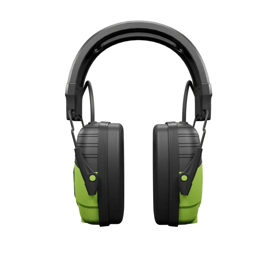 LINK Aware IT-35 Bluetooth over-ear gehoorbeschermer met Aware Technology, EN352, SNR 30 dB, IPX4, groen/zwart