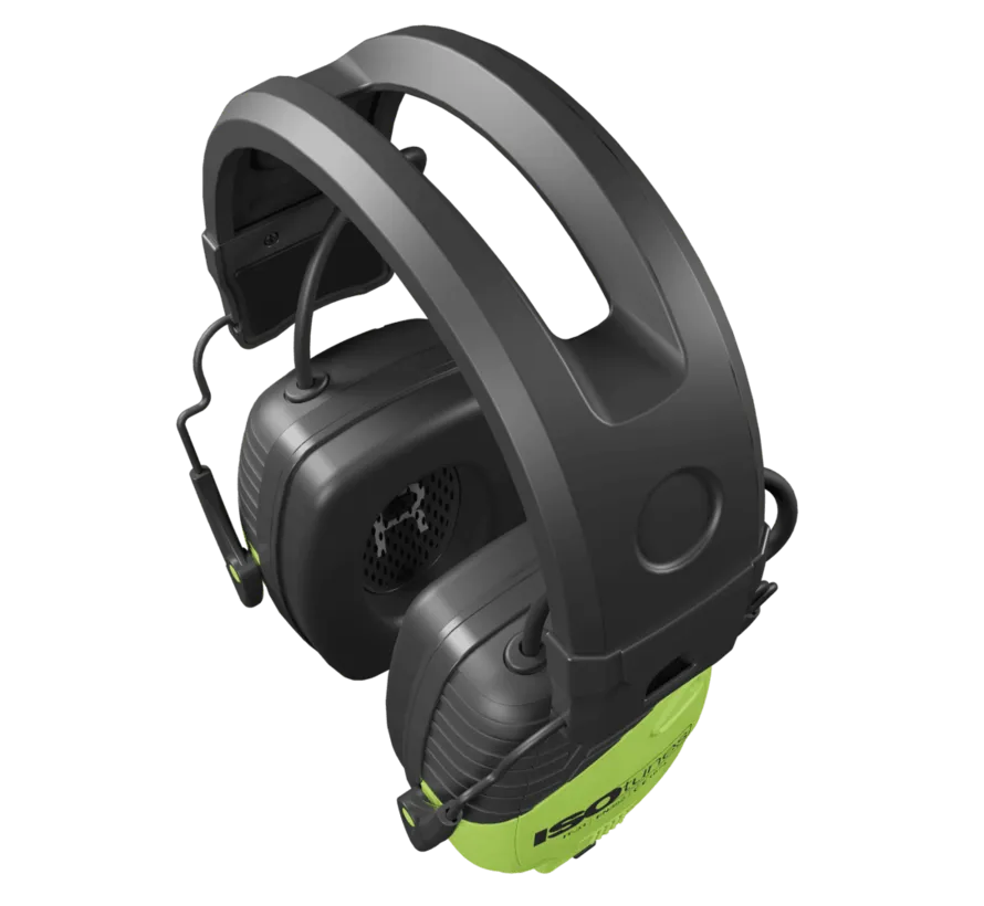 LINK Aware IT-35 Bluetooth over-ear gehoorbeschermer met Aware Technology, EN352, SNR 30 dB, IPX4, groen/zwart