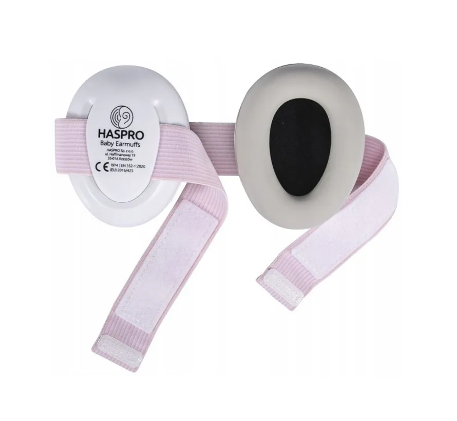 Baby Earmuffs Pink Gehörschutz für Babys und Kleinkinder 0-3 Jahre, SNR 23 dB