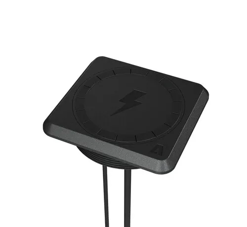 AquaAmp 825X Compact wasserdichtes 25W Qi2.2 Telefonladegerät mit starkem Magnet