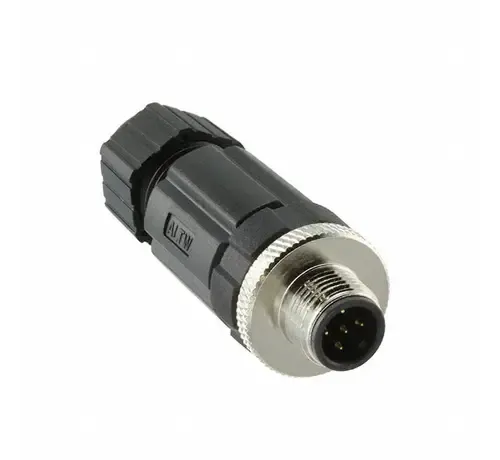 Amphenol M12 A-coded 5-pin self-installable connector for NMEA2000 cabling