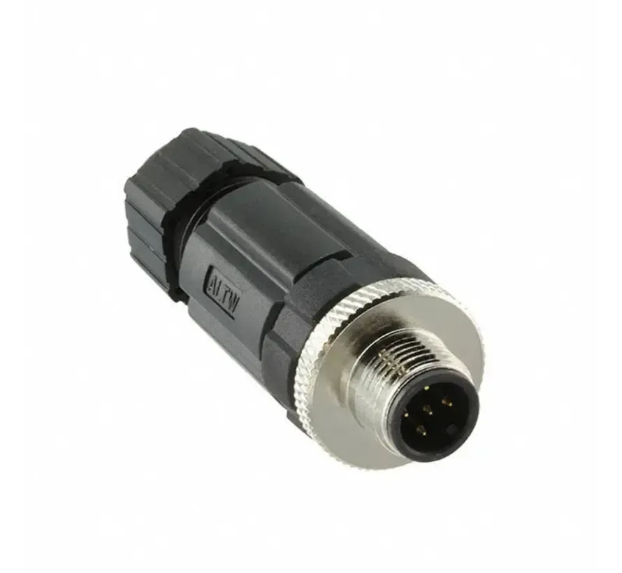 M12 A-coded 5-pin self-installable connector for NMEA2000 cabling