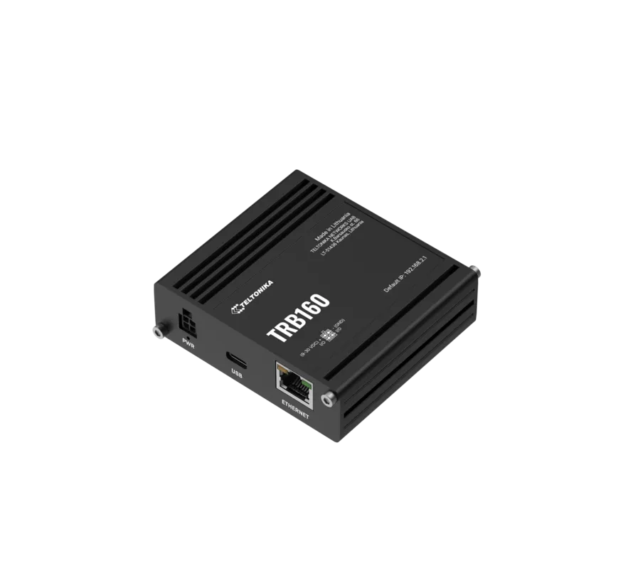 TRB160 4G LTE Cat 6 IoT-gateway met Gigabit Ethernet en USB-C
