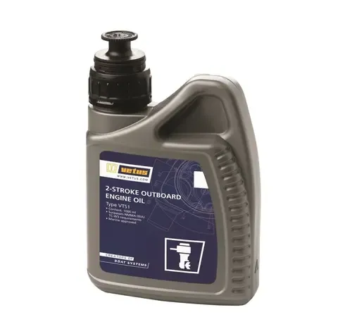 Vetus Two Stroke tweetakt buitenboordmotorolie TC-W3 1 liter