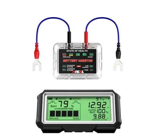 Ancel BM200 Pro 12V batterij monitor tester met draadloos display