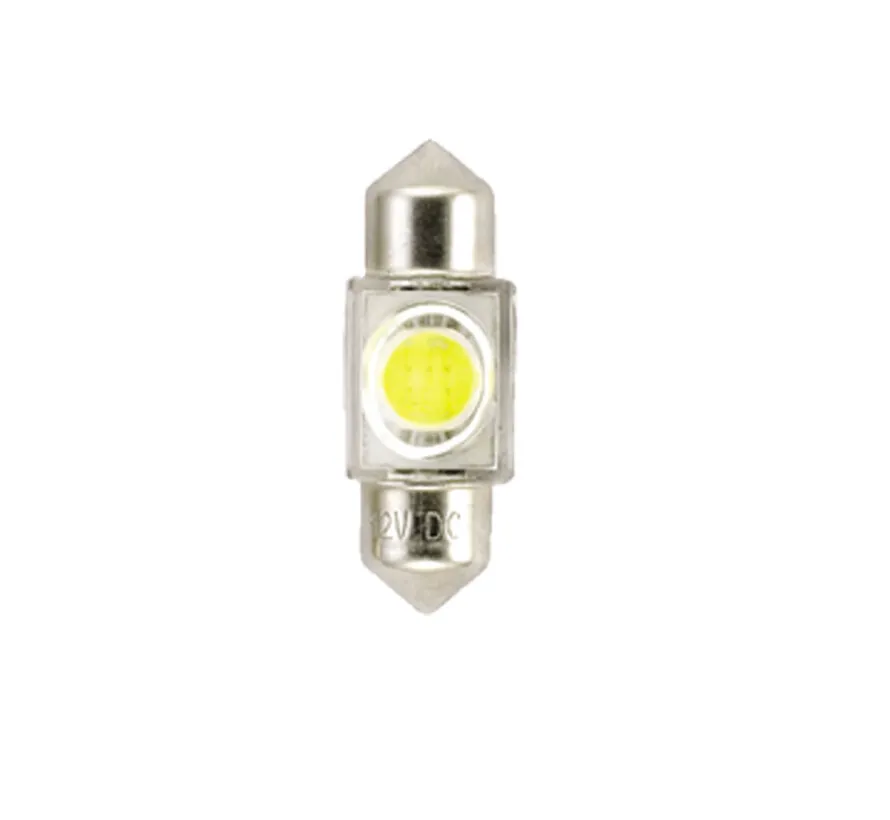 LED buislamp 12V 0,5W 30/35 x 10 mm warm white
